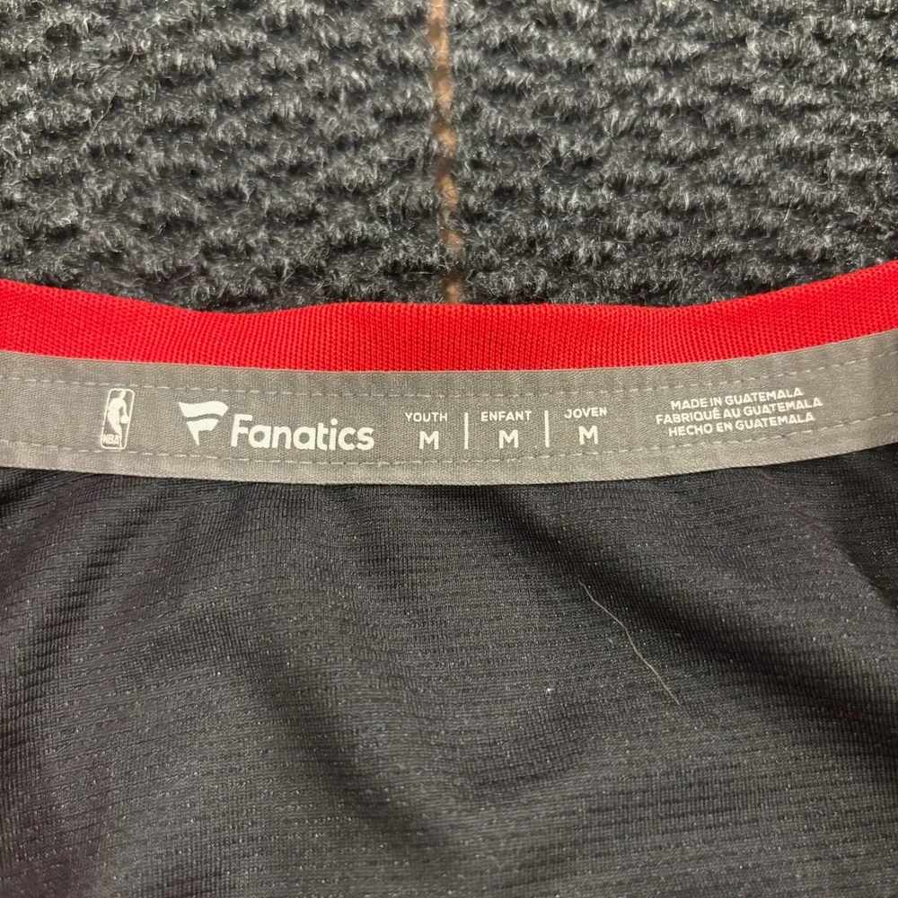 Youth Chicago Bulls DeRozan 11 Basketball Jersey‎ Black Red Size M Fanatics